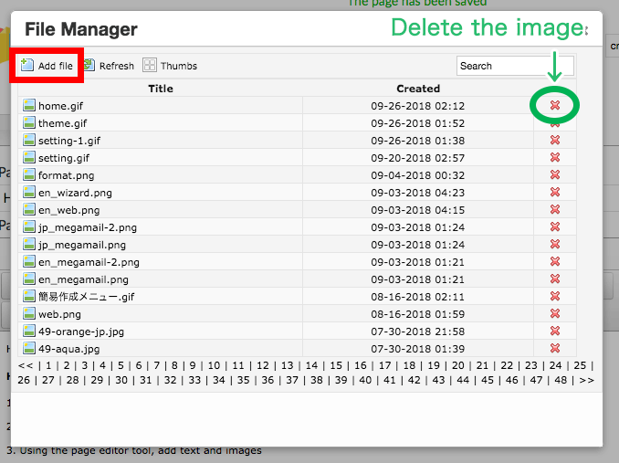add images
