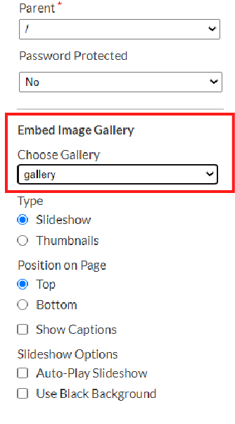 Add Gallery