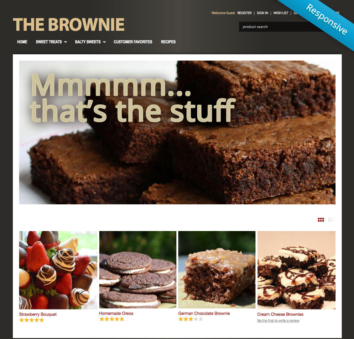 Brownie Theme Preview